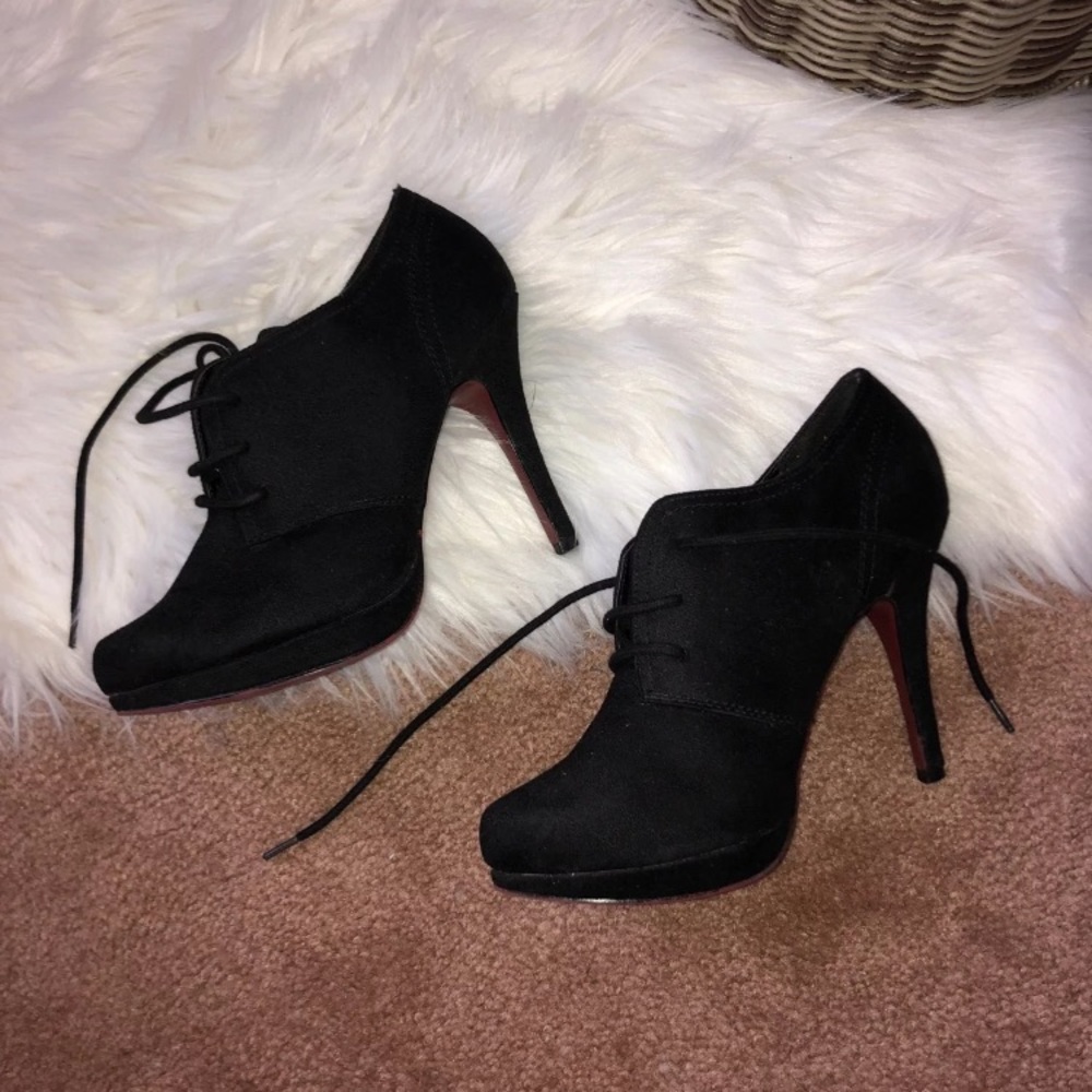 Black heels